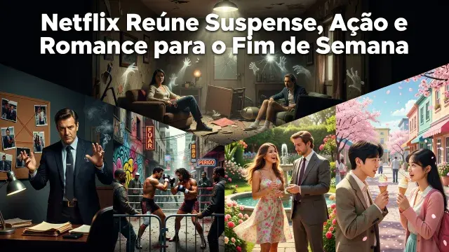 Netflix Reúne Suspense, Ação e Romance para o Fim de Semana